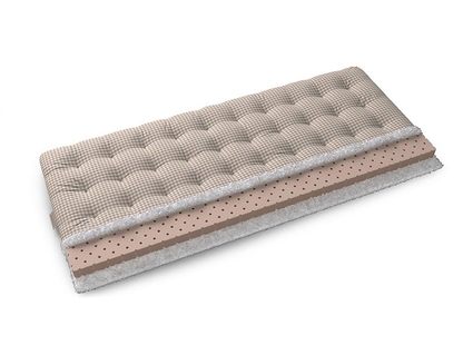 Футон Mr.Mattress Migi (бежевая клетка) 40