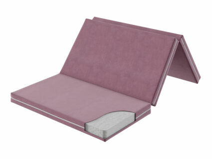 Футон DreamLine Holl 9 (велюр бледно-розовый) 22