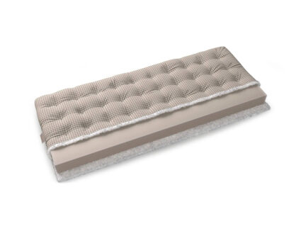 Футон Mr.Mattress Natsu (бежевая клетка) 40