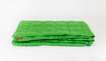 Одеяло зеленые Kauffmann Travel plaid Green tea