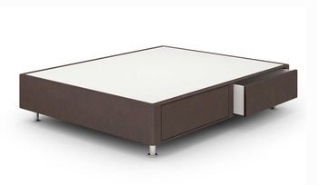 Кровать Коричневые Lonax Box Drawer 1 ящик (стандарт)