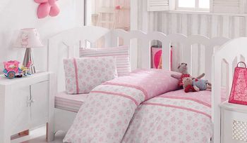 Комплект постельного белья розовое Cotton Box 1041-05