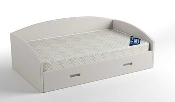 Кровать с ящиками Димакс Априлия Альбус